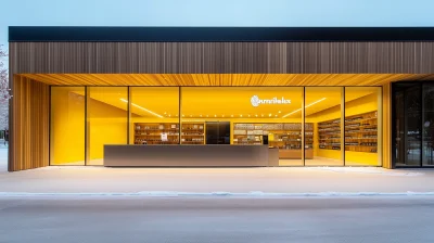 Modern Cannabis Dispensary Exterior