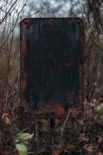 Rusty Old Sign