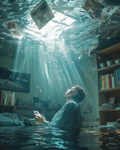 Surreal Underwater Digital Art