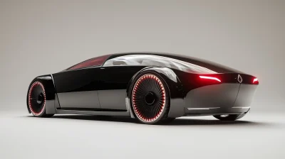 Futuristic Luxury Sedan Concept