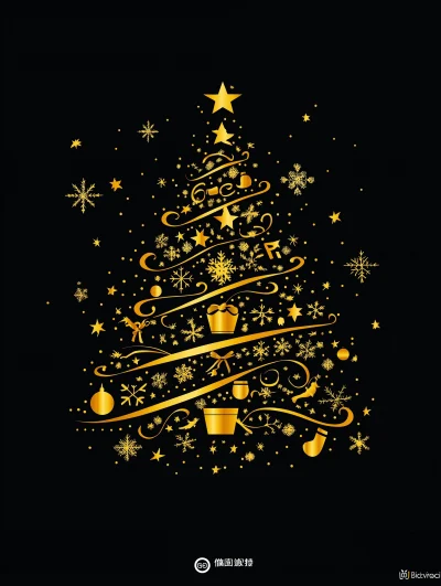 Christmas Tree Logo Design