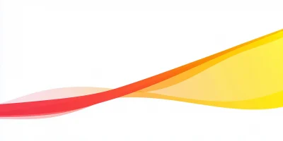 Minimalist Colorful Vector Line Image