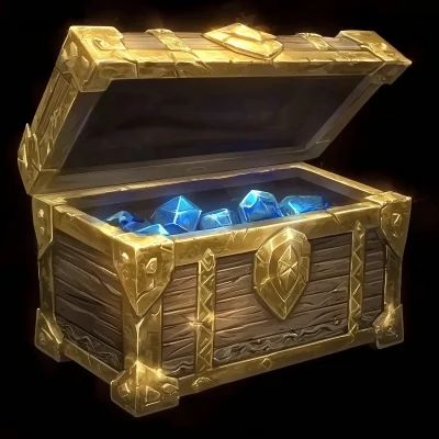 Golden Treasure Chest