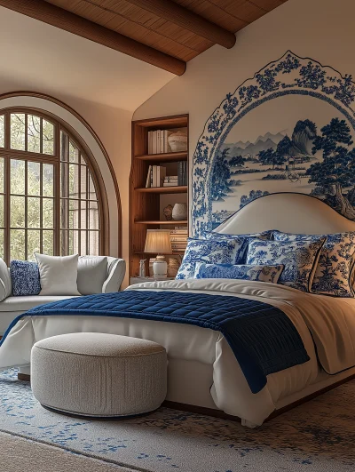 Chinese-inspired Bedroom Design