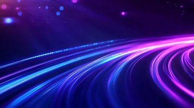 Light Blue Purple Technology Luminescence Background