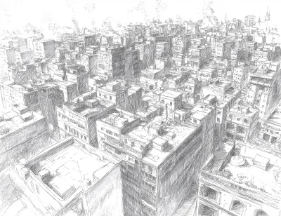 Aerial View Sketch