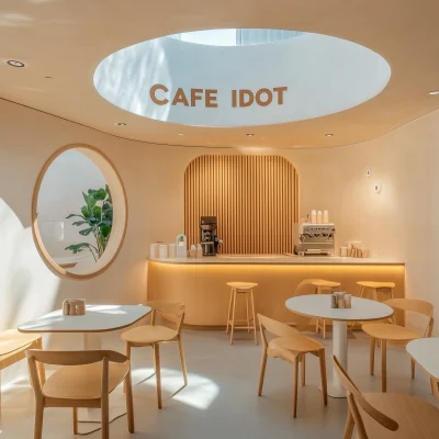 Minimalist Restaurant Interior