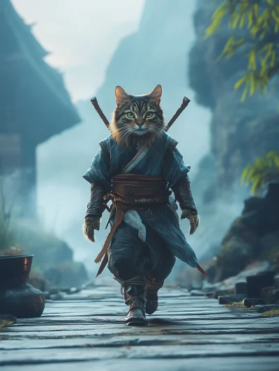 Cat Warrior Fashion Show