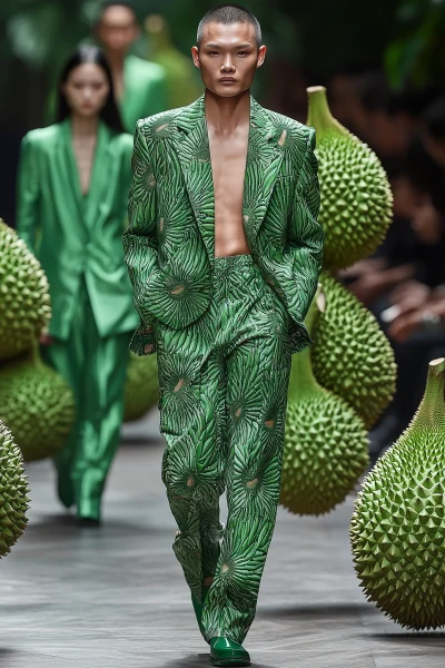 Durian Fruit Fashion Show