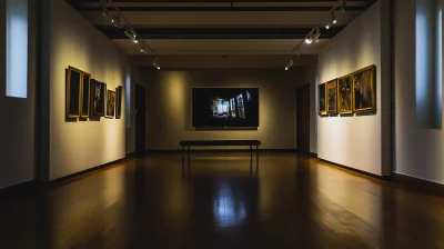 Interior of an Art Gallery