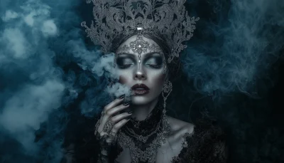 Ethereal Gothic Fantasy Portrait