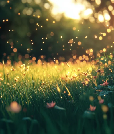 Golden Hour Meadow