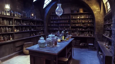 Panoramic View of Professor Snape’s Potions Room