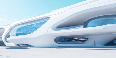 Futuristic Bionic Building