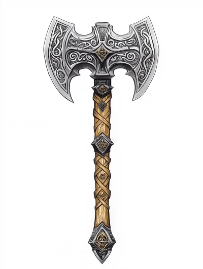 Fantasy Weapon Illustration