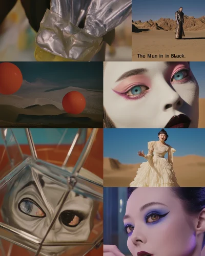 Japanese Sci-Fi Collage