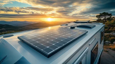 Solar Panel on Camper