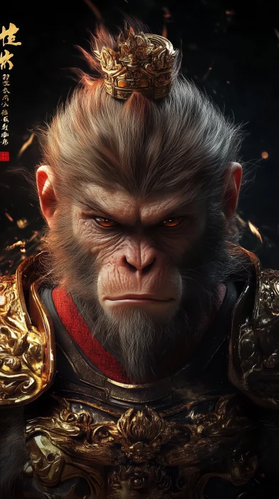 Monkey King Illustration