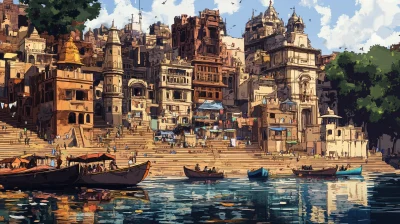 City Life in Varanasi