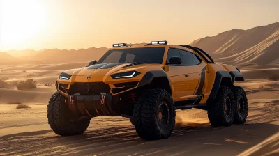 Lamborghini 6×6 SUV Concept Design