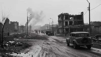 Russian Uprising in Grozny, 1958