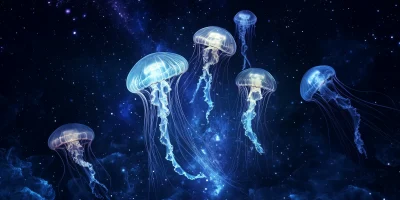 Cosmic Jellyfishes