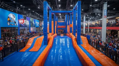 Ninja Warrior Obstacle Course