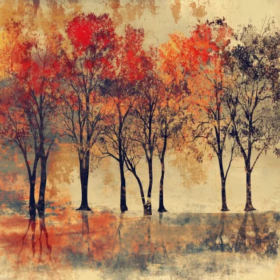 Fall Forest Artwork