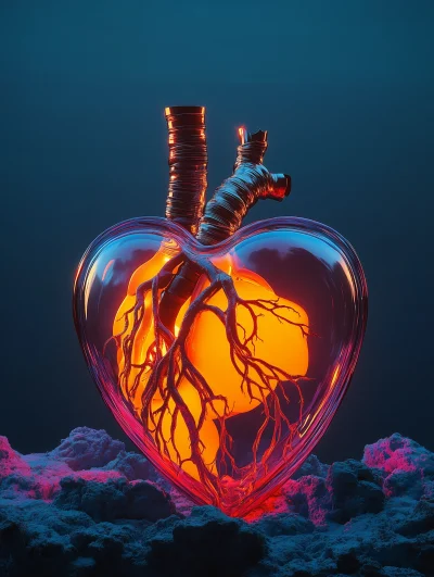 Maximalist Broken Heart Diorama