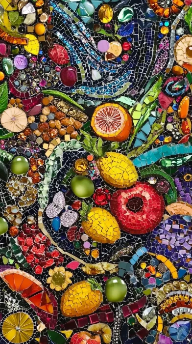 Vibrant Mosaic Artwork