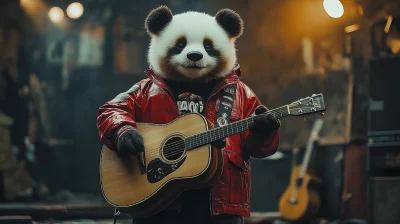 Panda Musician