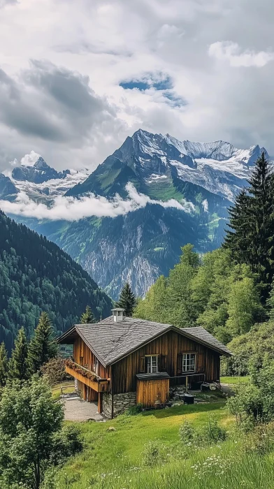 Alpine Chalet in St. Moritz