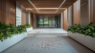 Whimsical Corridor in Modern Architecture