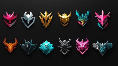 Fortnite Rank Logos Evolution