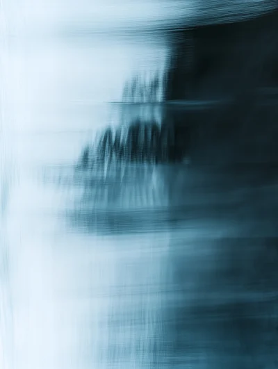 Abstract Ocean Night Composition