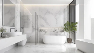 Luxurious Marble Bathroom