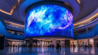 LED Screen in Mall