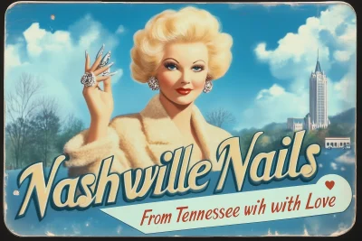 Designer Luxury Nashville Nails Logo