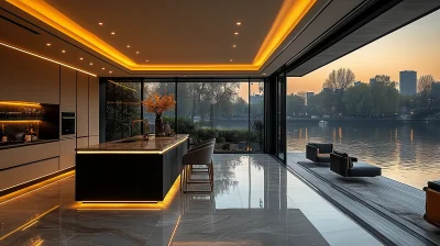 Luxurious Dining Room Interior