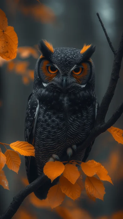 Great Spotted Owl Close-Up