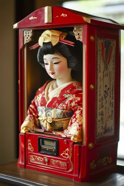 Japanese Female Fortune Teller Machine