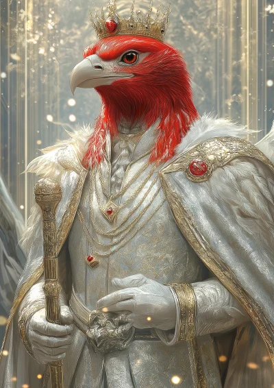 Anthropomorphic Phoenix King