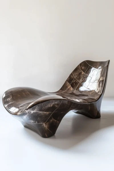 Artistic Metal Single Seat Sofa