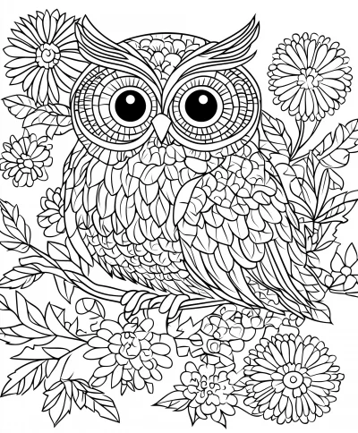 Random Coloring Page