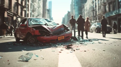 Urban Car Accident Reportage