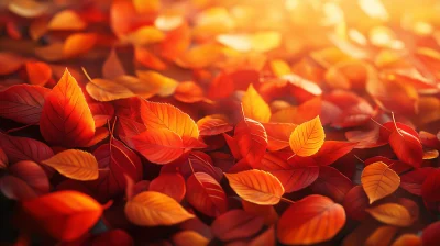 Autumn Leaves on the floor