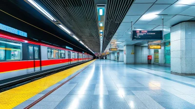 Bright Subway Station