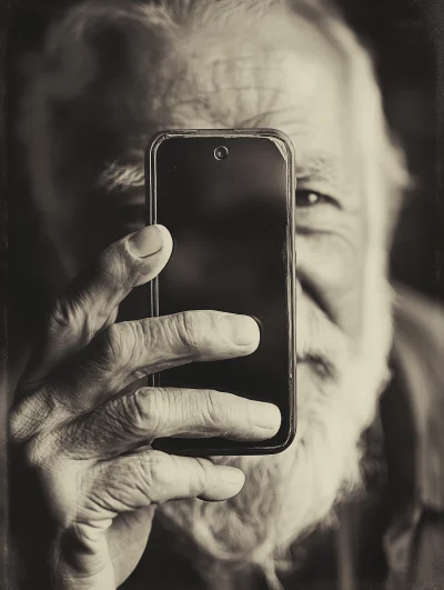 Vintage Tintype Portrait