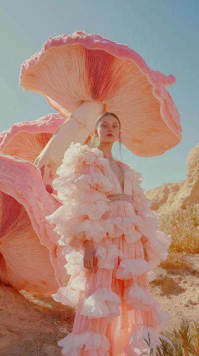 Surreal Vogue Fashion Editorial