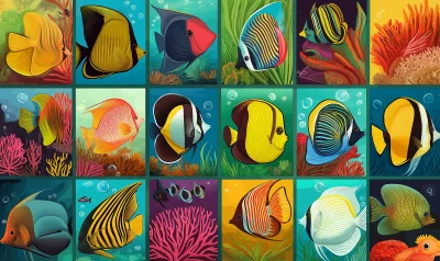 Colorful Fish Illustration